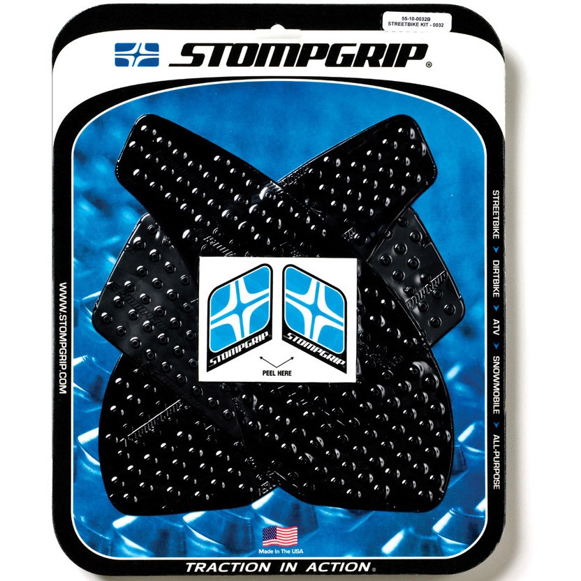 55-10-0032B トラクションパッド STOMPGRIP ブラック色 ZX6R 07-08用