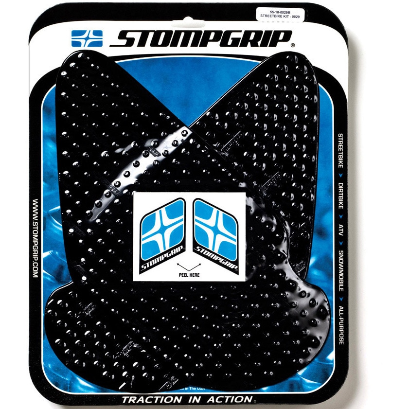 55-10-0029B トラクションパッド STOMPGRIP ブラック色 ZX6R/RR 03-04