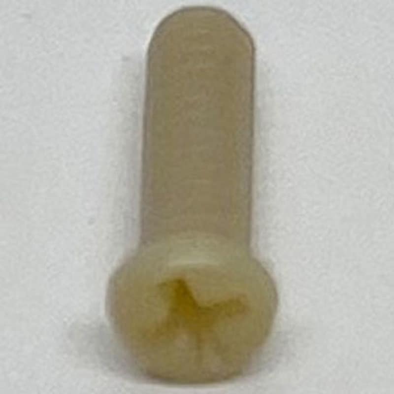 15NK M1.2X1.5 (100pcs) PEEK (+)鍋 マイクロ 小ねじ 由良産商 樹脂製 ピッチ0.25頭部径1.8×0.5mm 1箱