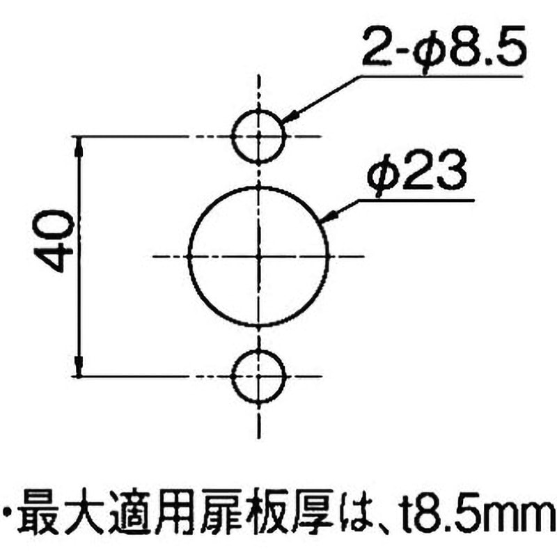 AB-901R-1 L型防水ハンドル 1個 ホシモト 【通販モノタロウ】