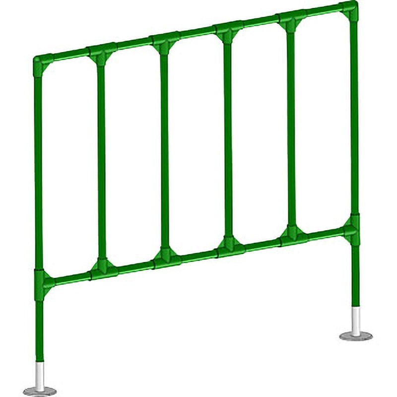 YMF-1200B-SS_GG イレクターフェンス 矢崎化工 寸法1200×107×1100Hmm