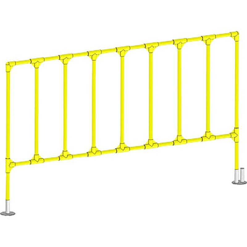 YMF-1800B-SW_Y イレクターフェンス 矢崎化工 寸法1800×107×1100Hmm