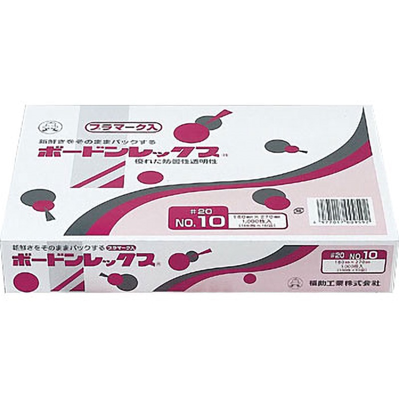 0451551 ボードンレックス 0.02 4穴 1箱(6000枚) 福助工業 【通販