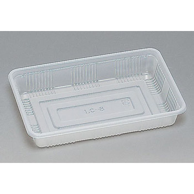 0570321 弁当容器LC 蓋付 福助工業 半透明色 種別LC-8N  1箱(800枚)