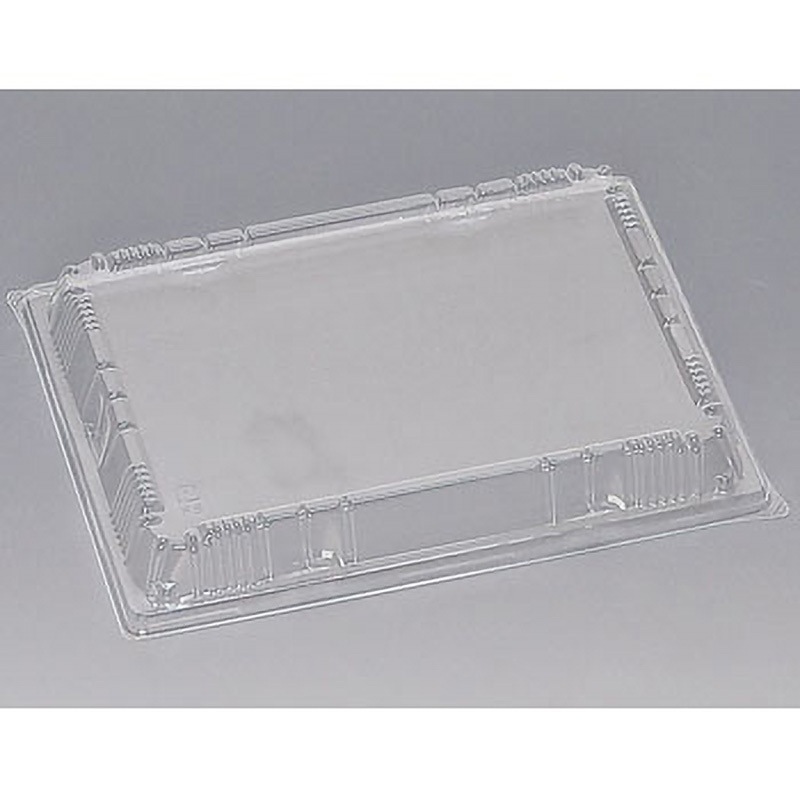 0534706 新角桶 蓋 福助工業 透明色 種別150F  1箱(240枚)