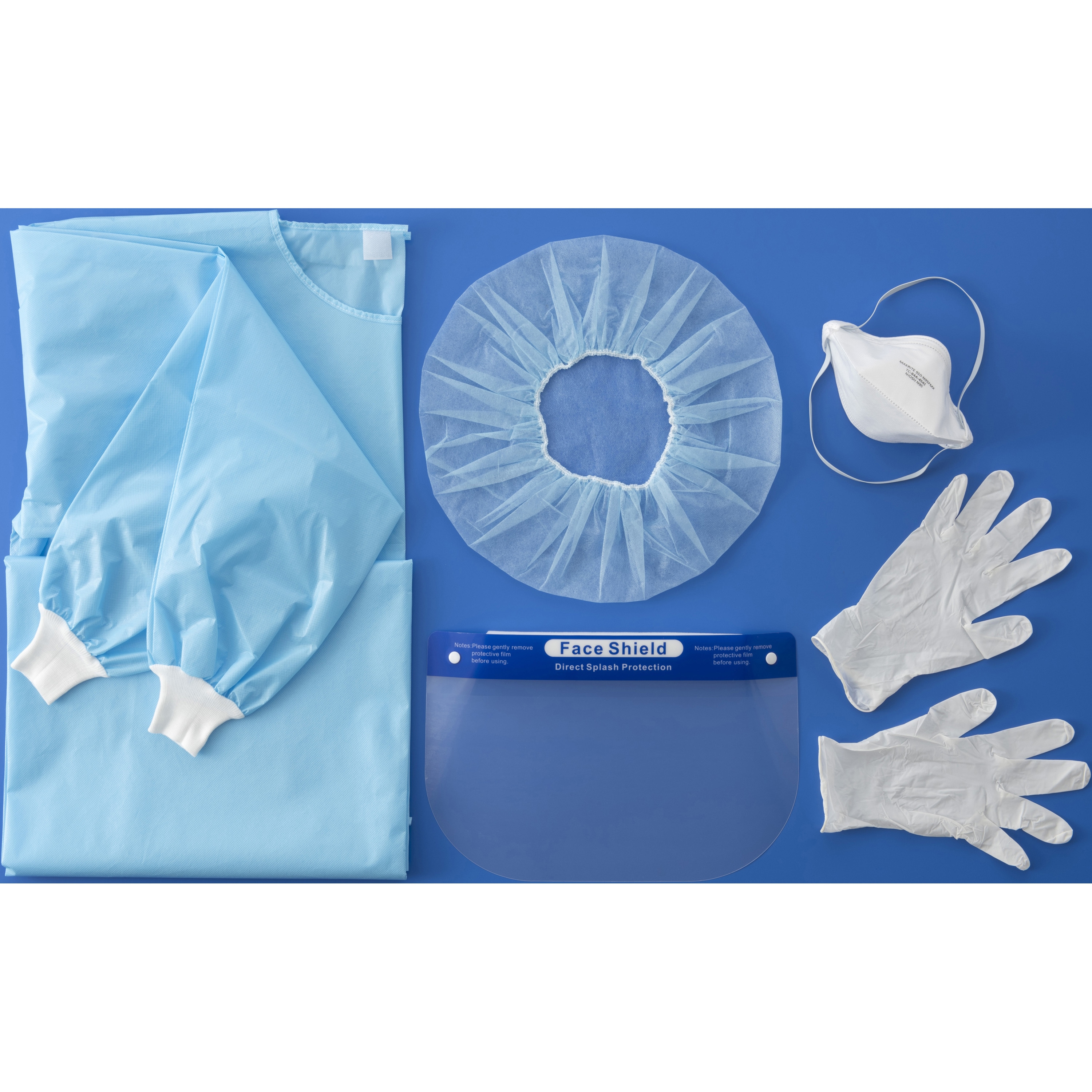 19110 感染対策防護キットⅡ 1箱(10キット) トップ 【通販モノタロウ】