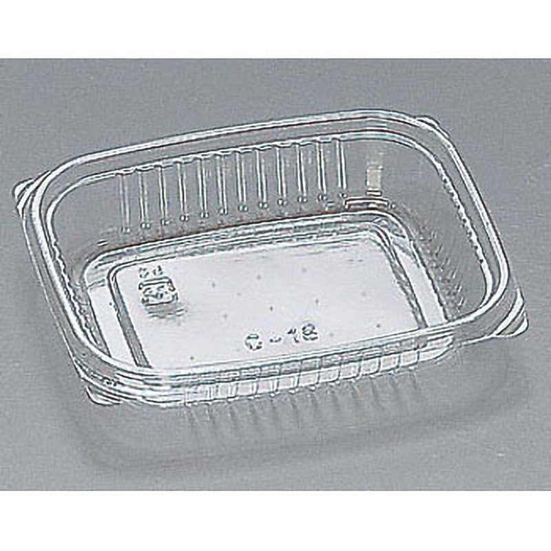 0572901 Fカップ 福助工業 種別C-18P 透明色  1箱(800枚)