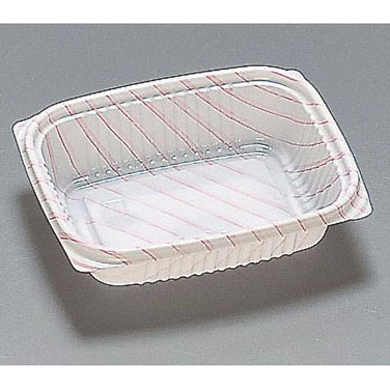 0573442 Fカップ ストライプ 赤 福助工業 耐油性 種別C-25 ストライプ 赤  1箱(800枚)