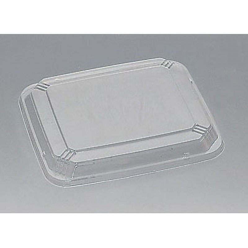 0541680 弁当容器 TS 福助工業 種別TS-244F 透明色  1箱(450枚)