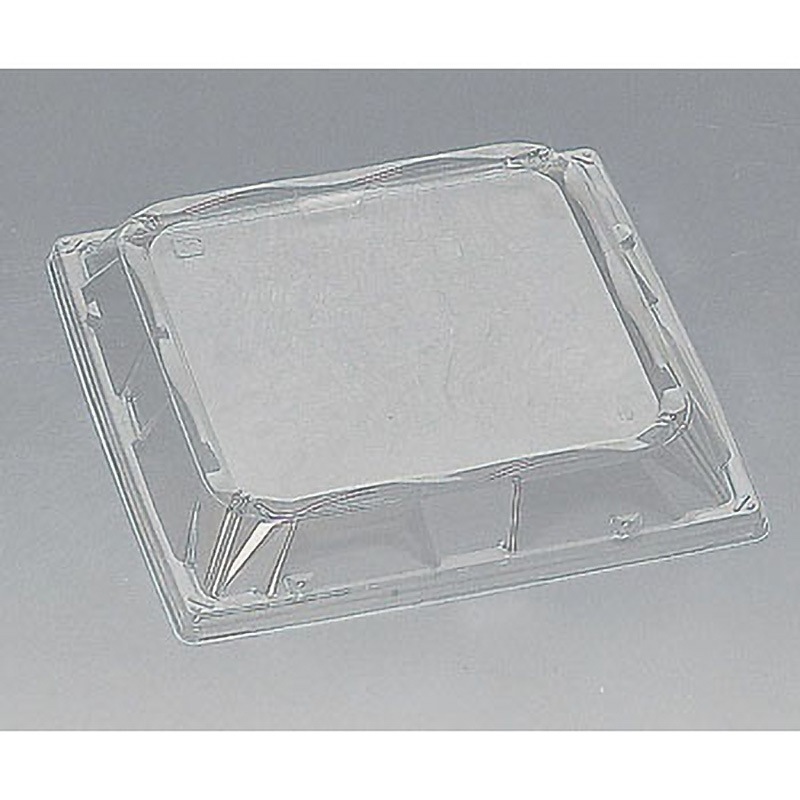 0545597 弁当容器 巧膳 蓋 福助工業 透明色 種別19F  1箱(900枚)