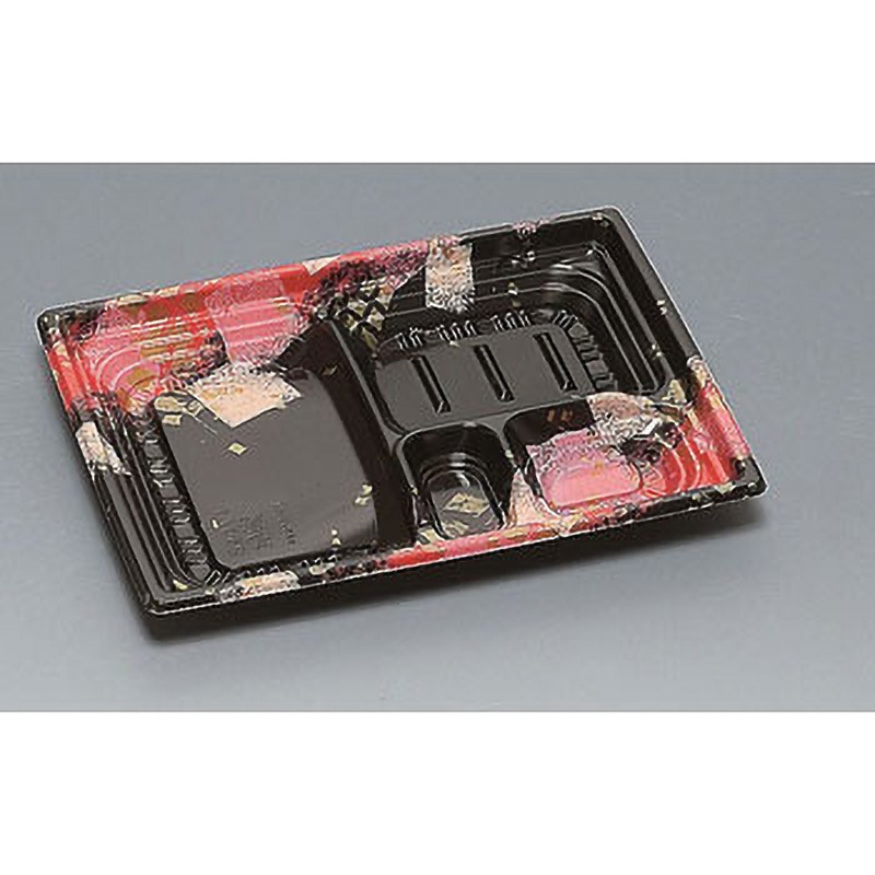 0558486 巧膳 本体 華やぎ 福助工業 種別23-17-1H 華やぎ赤 黒色  1箱(800枚)