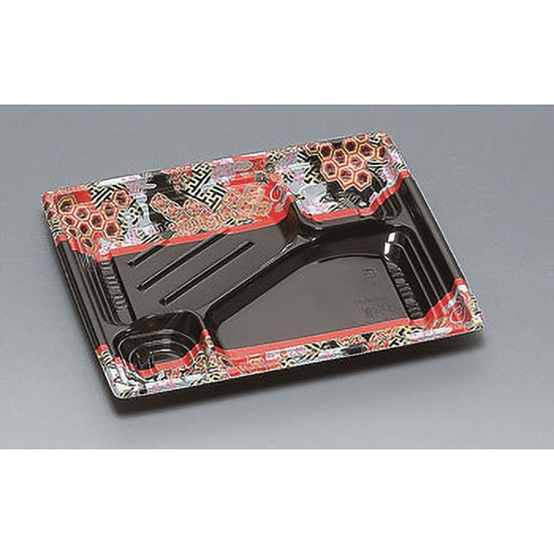 0559660 巧膳 本体 ひとえ 福助工業 種別23-20-2H ひとえ赤 黒色  1箱(600枚)