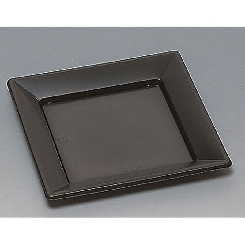 0583499 惣菜容器 福皿  内嵌合 福助工業 外嵌合タイプ 種別21H 黒 黒色  1箱(400枚)