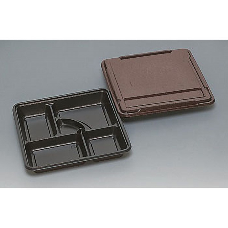 0578223 弁当容器KP 蓋付 1箱(240枚) 福助工業 【通販モノタロウ】