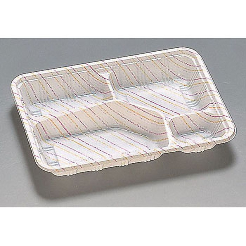 0576441 弁当容器LC 蓋付 福助工業 耐油性 種別LC-624 ハーモニー 白色  1箱(600枚) 19,426円