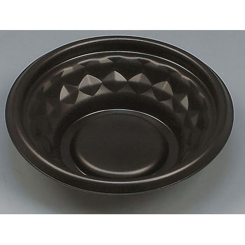 0722707 丼容器 福丸丼 福助工業 本体 種別160H 黒  1箱(600枚)