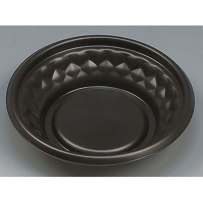 0722863 丼容器 福丸丼 福助工業 本体 種別190H 黒  1箱(300枚)