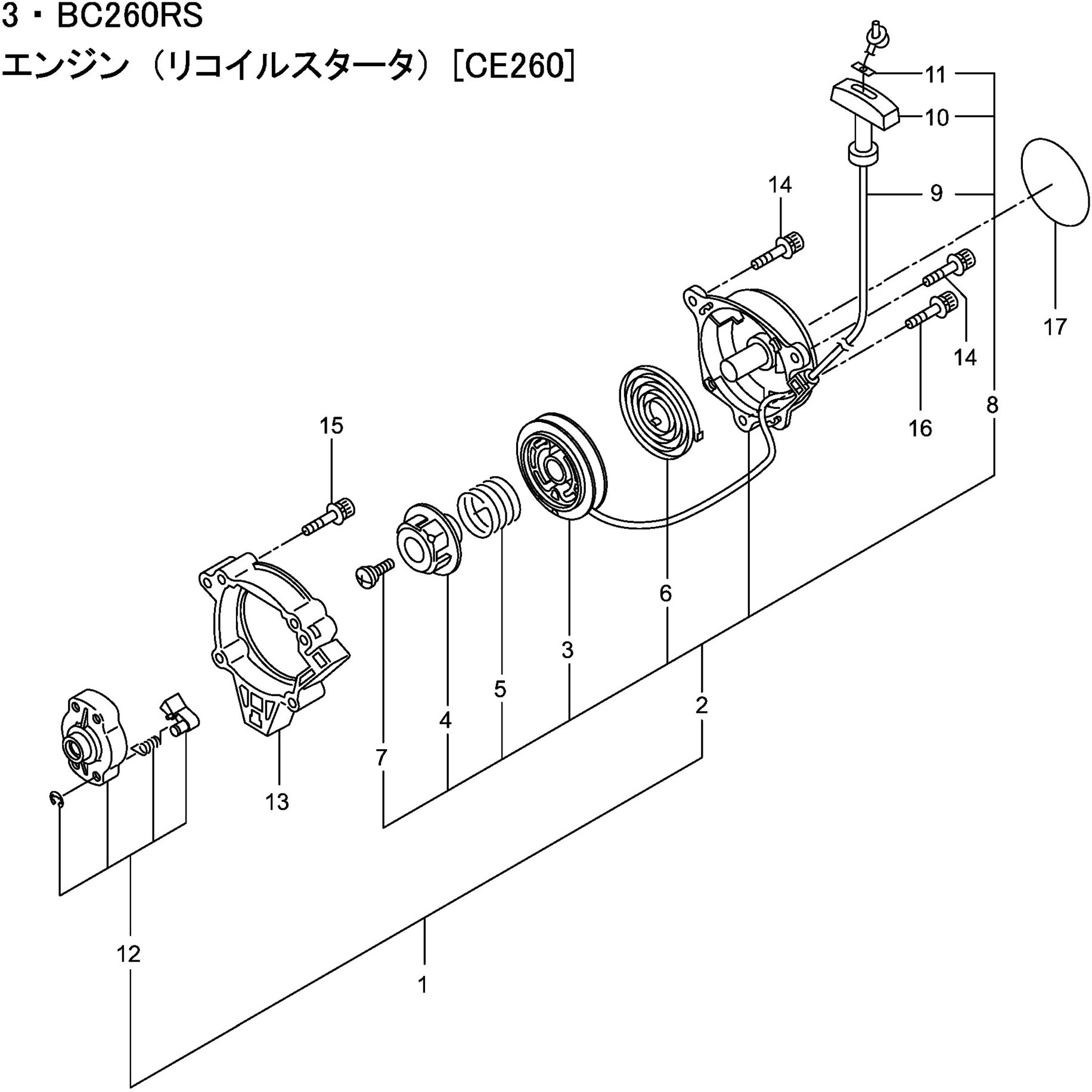 Aさん専用 283575 スタータプーリアセンブリ BIGM(丸山製作所) ダンパーヨウ規格