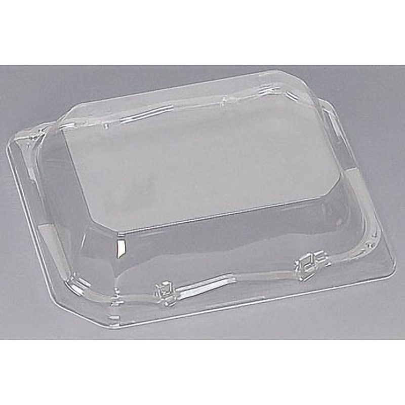 0740306 寿司容器 花舞喜(かぶき) 福助工業 透明色 種別2-3F  1箱(800枚)