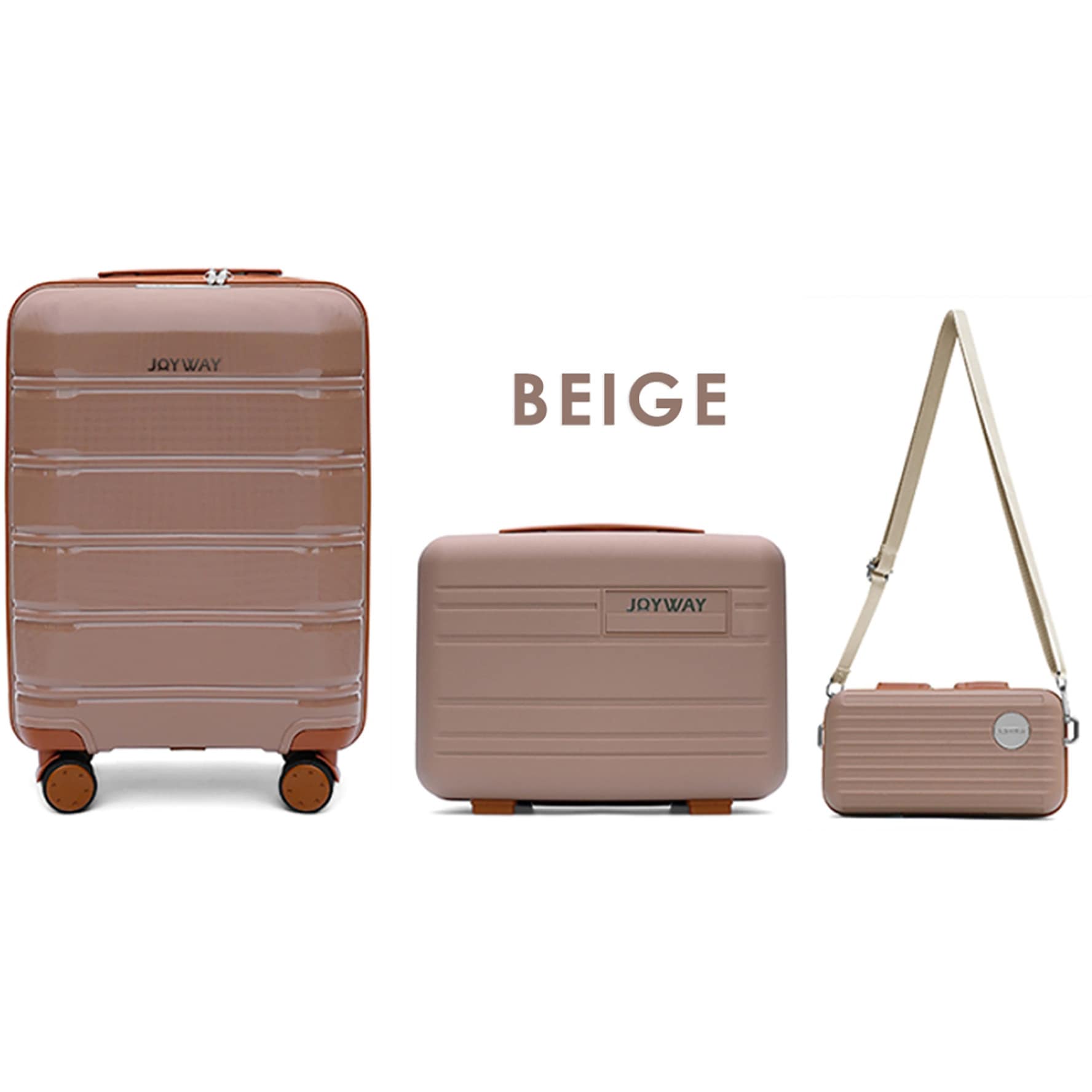 BEIGE/DB JOYWAY SORTIR(ソルティール)スーツケース+ミニバッグ+ミニ