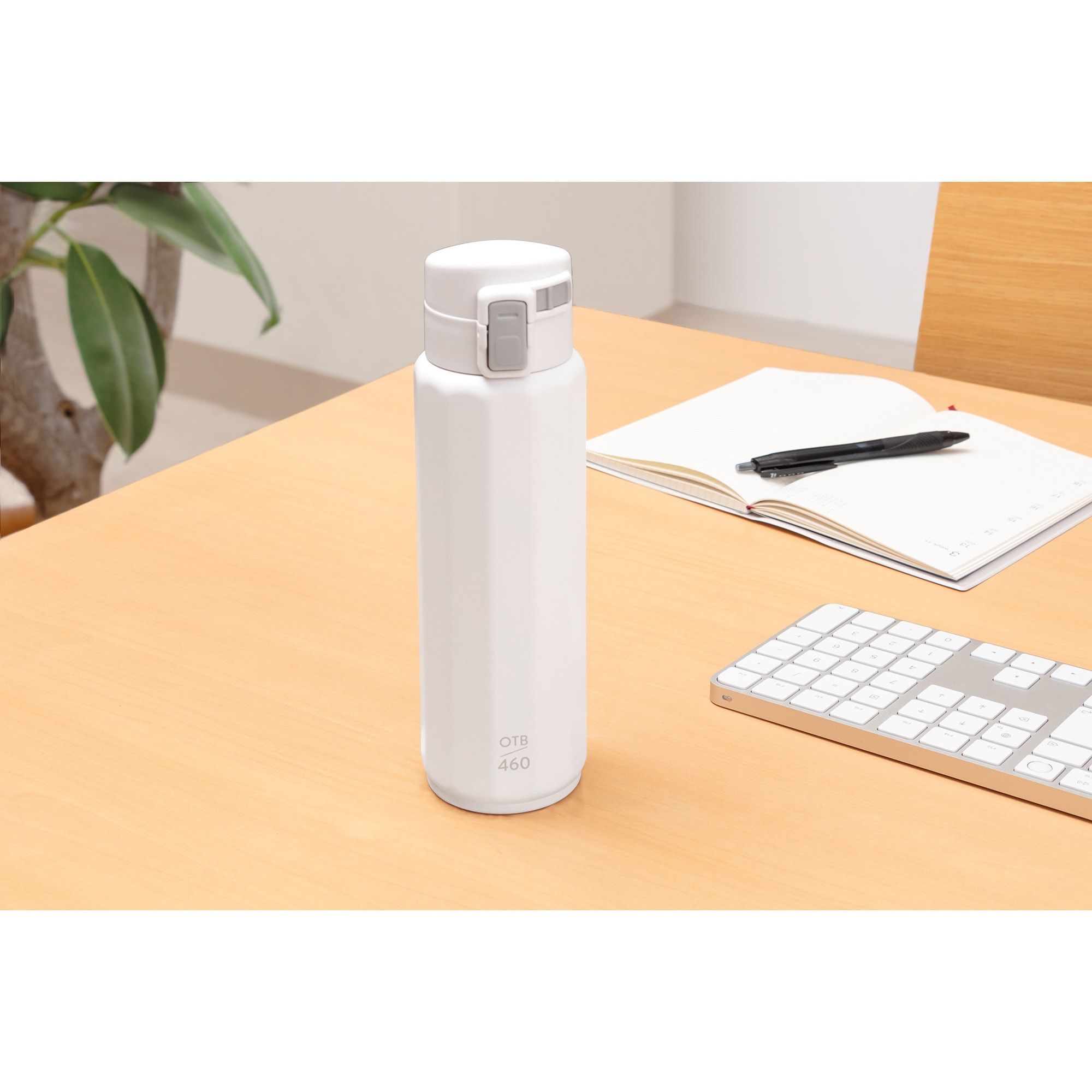NM-344 ポリゴーンヌ ワンタッチボトル ベストコ ホワイト色 容量460mL