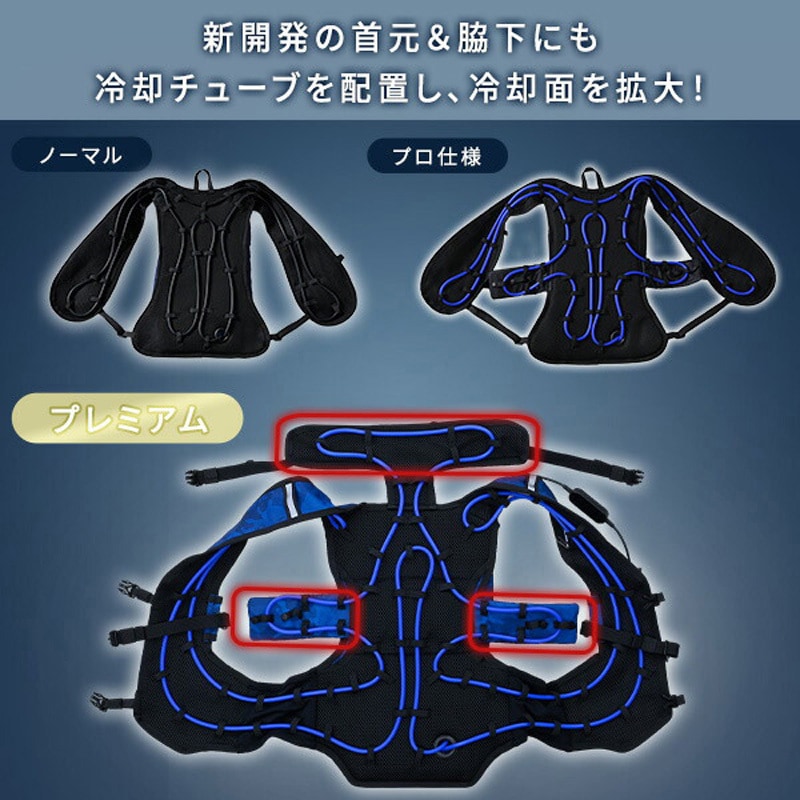 DC-Y1(BK/CAMO) 水冷服 プレミアム仕様 ダイレクトクール DIRECT COOL