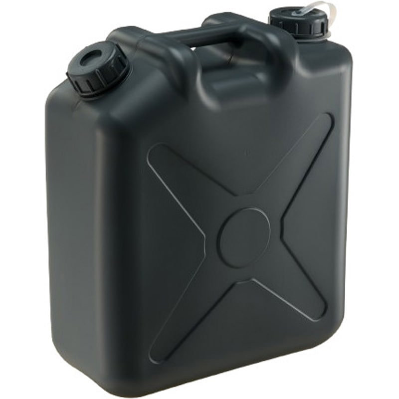 0207GY 扁平缶20L カラー容器(ノズルなし) 瑞穂化成工業 両口 0207GY