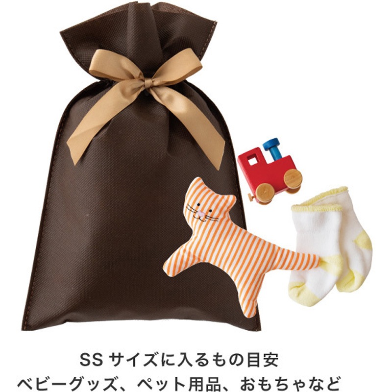 新品未使用　ベリエちゃん リボンBOXバッグ SFB-RBSS 不織布リボン付ギフトバッグ HEADS(ヘッズ) サイズSS 1