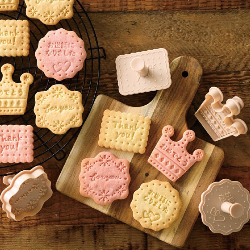 MS-CKM1 スタンプクッキーモールド HEADS(ヘッズ) メッセージ 1