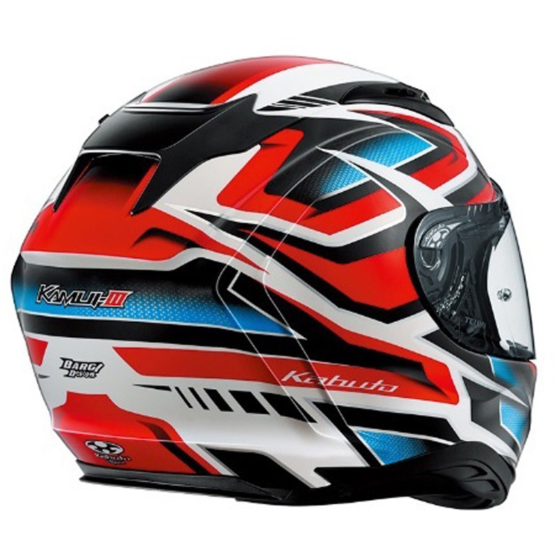 KAMUI 3 ACROBAT OGK KABUTO(オージーケーカブト) ホワイトレッド色 M