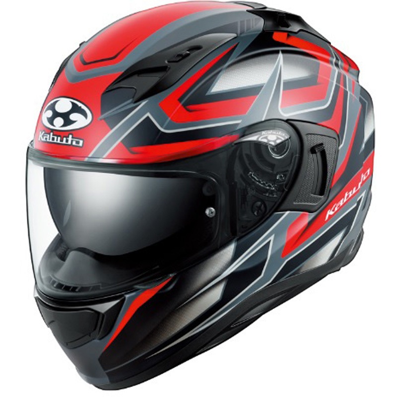 KAMUI 3 ACROBAT OGK KABUTO フラットブラックレッド色 XS