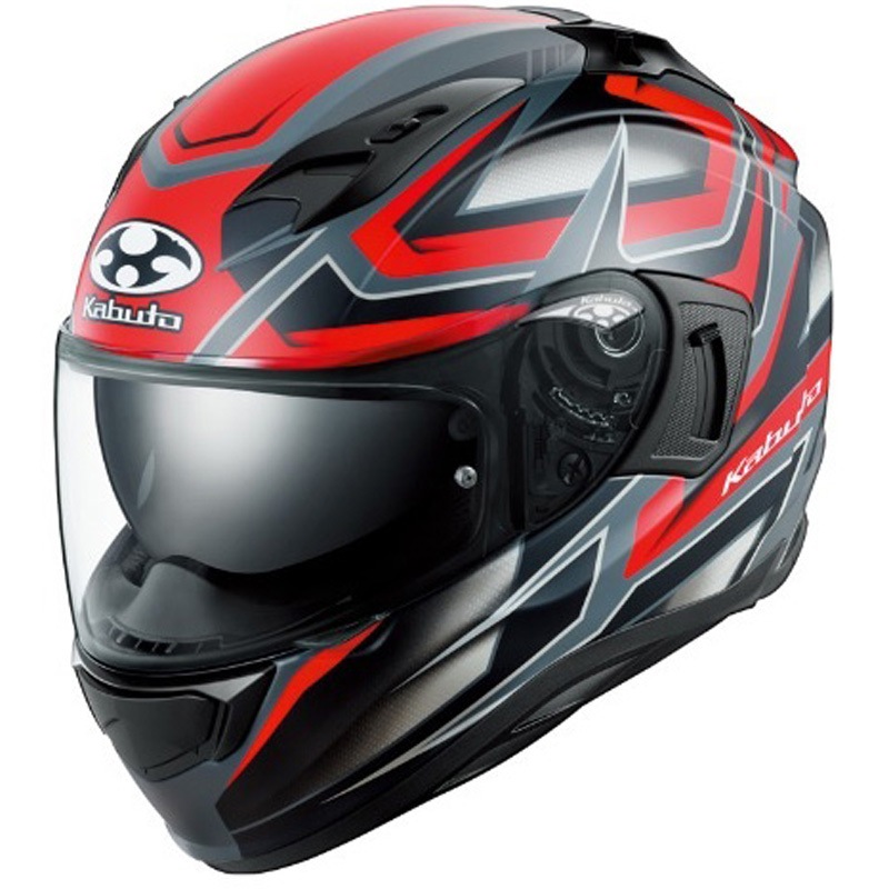 KAMUI 3 ACROBAT OGK KABUTO フラットブラックレッド色 M