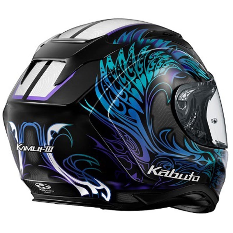 KAMUI 3 ETERNO OGK KABUTO ブラックブルー色 L - 【通販
