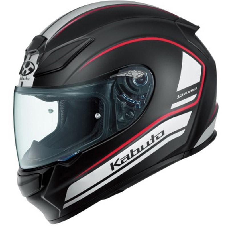 SHUMA NOVA OGK KABUTO フラットブラックホワイト色 M