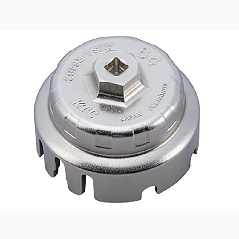 AVSA-R64B2 ろ紙交換用オイルフィルタレンチ KTC 内径81mm  AVSA-R64B2