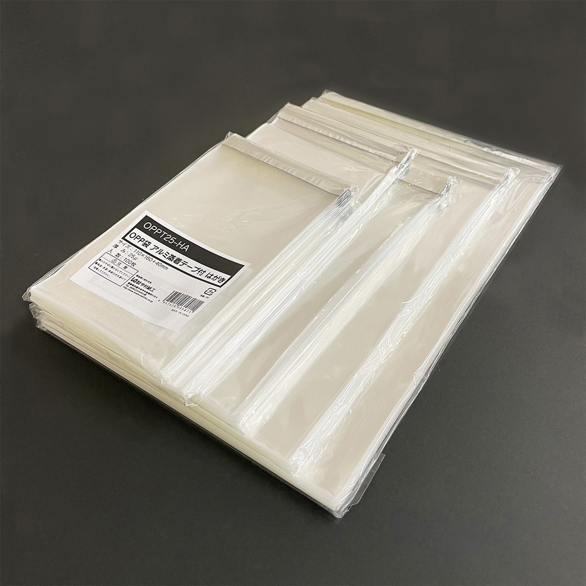 OPPT25-N3 OPP袋シールあり 0.025mm厚 100枚入 透明色 今村紙工 平袋