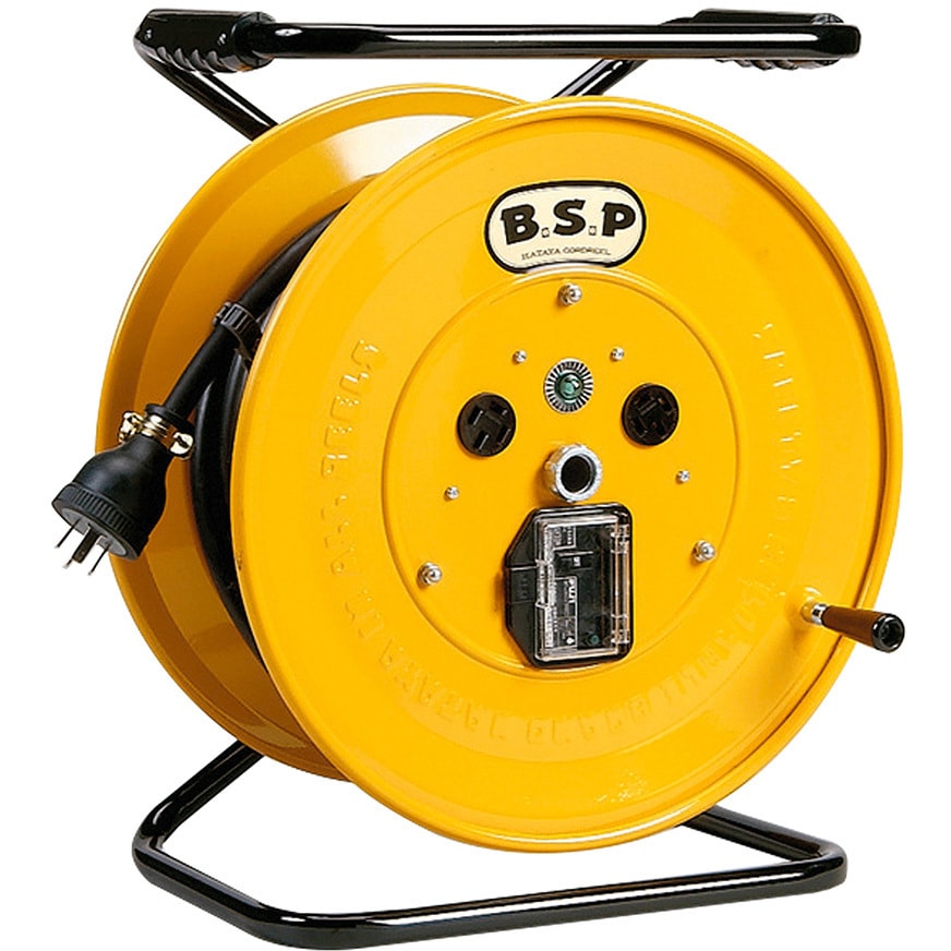 BSP-335M 大型リール ハタヤリミテッド 地路 電線長さ30m  BSP-335M
