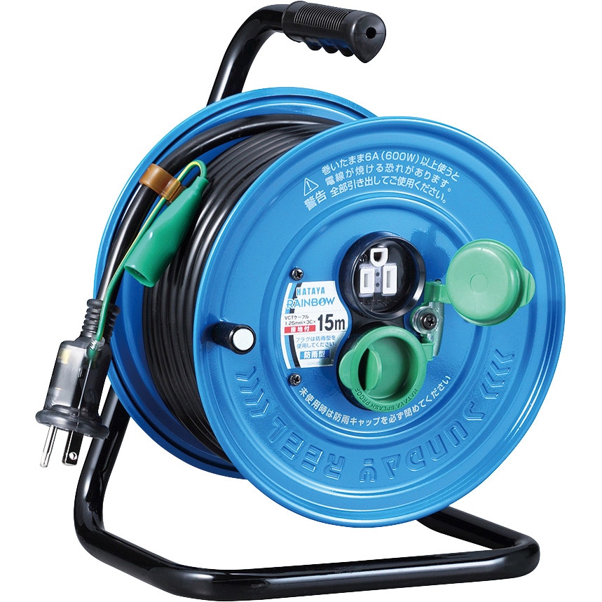 SJ-15K 15mサンデーレインボーリール【屋外用】 1台 ハタヤリミテッド 【通販モノタロウ】