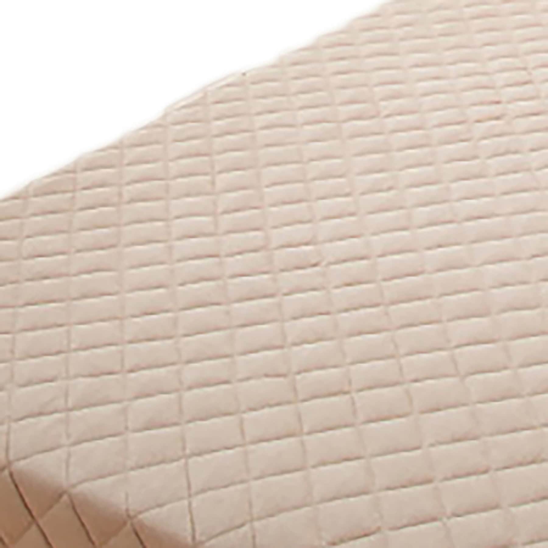 ベージュ 防水敷パッド 四隅ゴム付き 洗濯機OK 介護 100×205cm ケアファッション ベージュ色