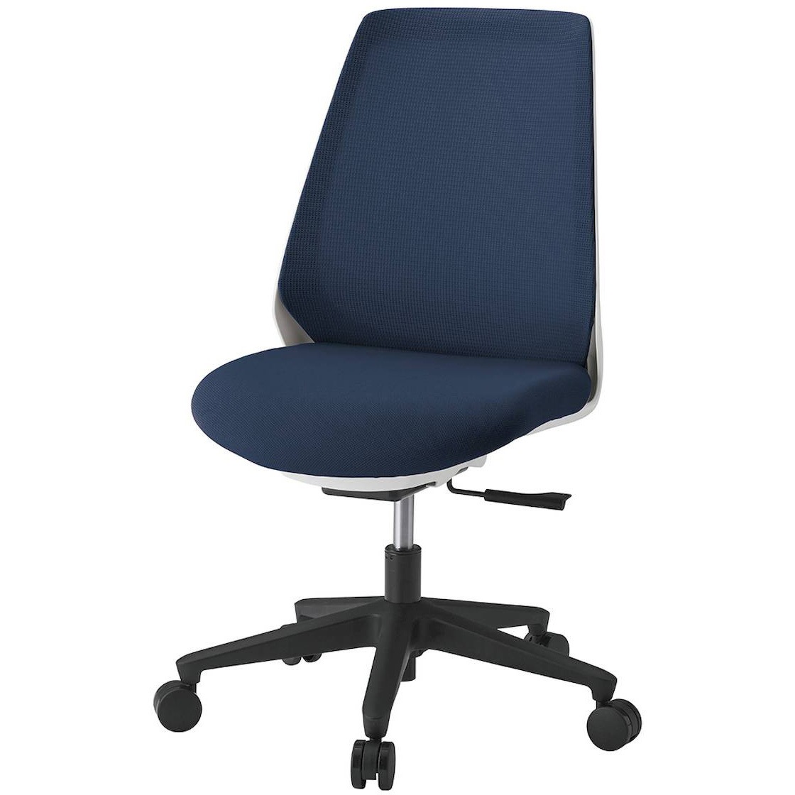 KZ-330PV1W9B2 ノナチェア 肘なし<配送時組立サービス付> イトーキ ナイロン双輪キャスター ホワイト 高さ890～980mm幅600mm奥行580mm  KZ-330PV1W9B2