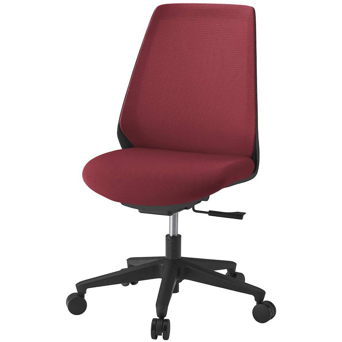 KZ-330PV1T1M4 ノナチェア 肘なし<配送時組立サービス付> イトーキ ナイロン双輪キャスター ブラック 高さ890～980mm幅600mm奥行580mm  KZ-330PV1T1M4