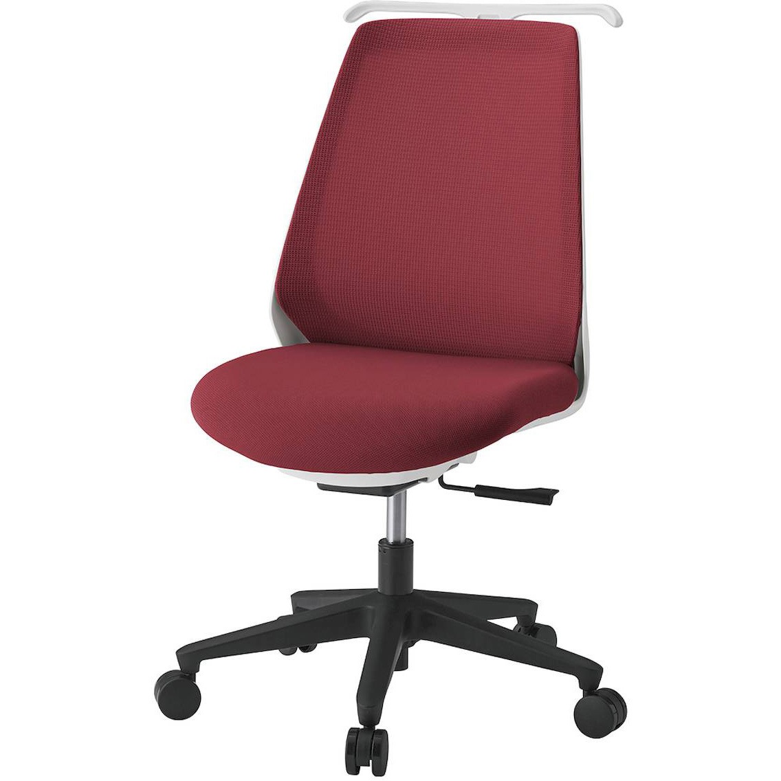 KZ-330PVH1W9M4 ノナチェア 肘なし・ハンガー付<配送時組立サービス付> イトーキ ナイロン双輪キャスター ホワイト 高さ890～980mm幅600mm奥行634mm  KZ-330PVH1W9M4 42,237円