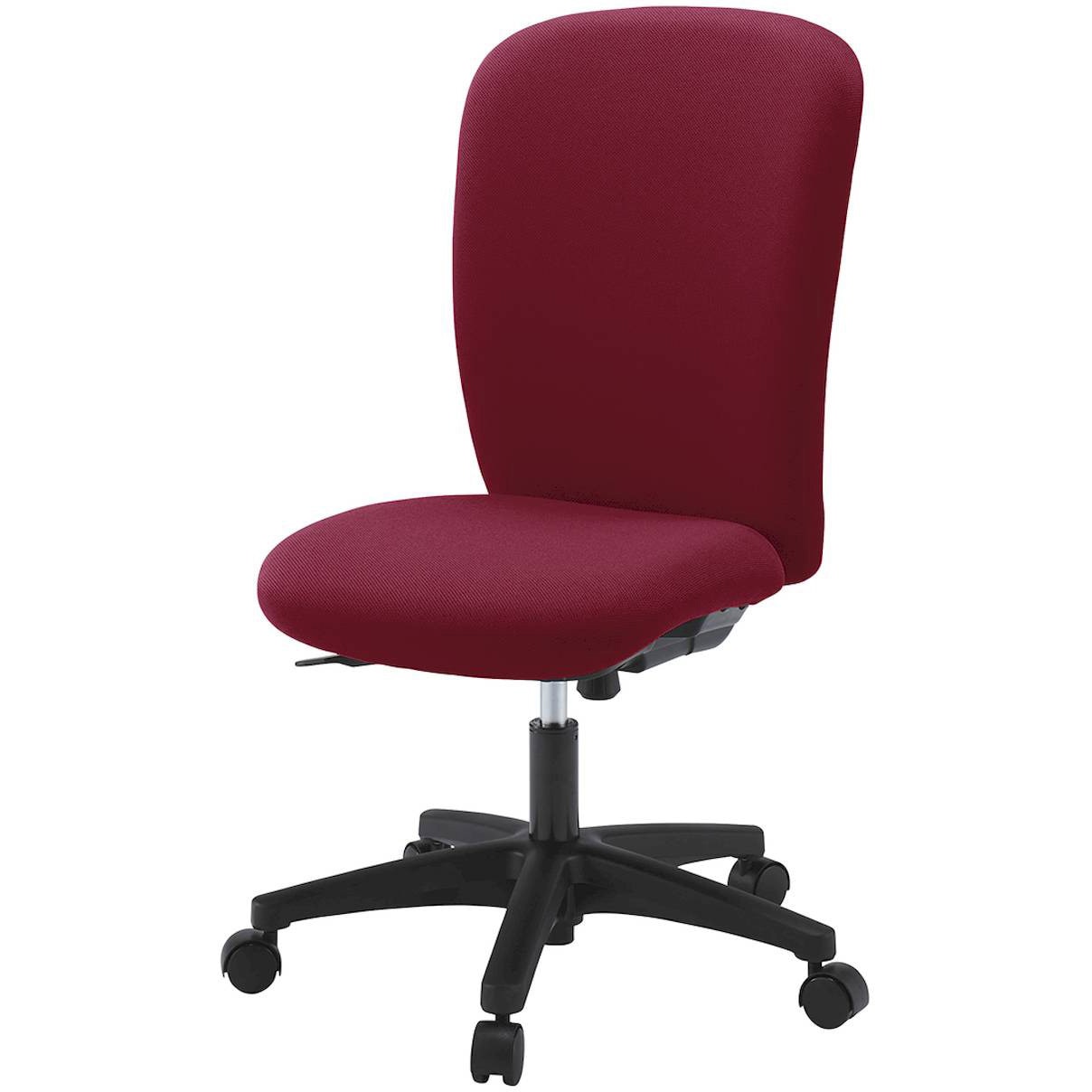 KT-350PVM-WTM4 リエットRチェア ハイバック<配送時組立サービス付> イトーキ 抵抗付ウレタン双輪キャスター ホワイト 高さ905～1055mm幅570mm奥行575mm  KT-350PVM-WTM4