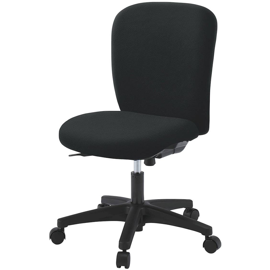 KT-360DLM-WTT1 リエットRチェア ローバック ビニールレザー  <配送時組立サービス付> イトーキ 抵抗付ウレタン双輪キャスター ホワイト 高さ825～925mm幅570mm奥行575mm  KT-360DLM-WTT1