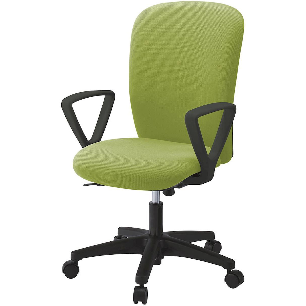 KT-356PVM-T1Q6 リエットRチェア ハイバック 固定肘付<配送時組立サービス付> イトーキ 肘掛あり 抵抗付ウレタン双輪キャスター ブラック  KT-356PVM-T1Q6 29,887円