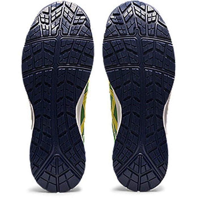 【新品】アシックス ウィンジョブ CP302 シラントロ/ブライトイエロー アシックス 安全靴 ウィンジョブ CP302 シラントロ×ブライトイエロー