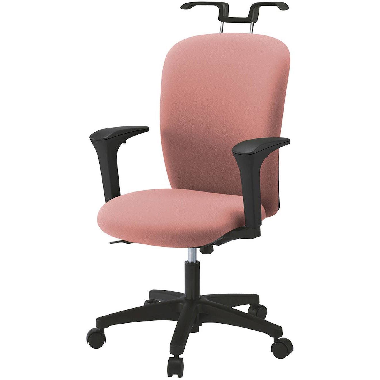 KT-357DLHM-T1M6 リエットRチェア ハイバック 可動肘・ハンガー付 ビニールレザー  <配送時組立サービス付> 1脚 イトーキ 【通販モノタロウ】
