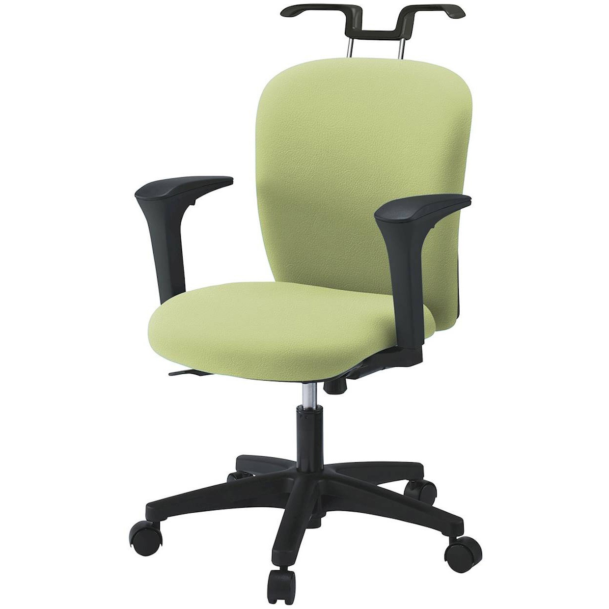 KT-367DLH-T1L8 リエットRチェア ローバック 可動肘・ハンガー付 ビニールレザー  <配送時組立サービス付> 1脚 イトーキ 【通販モノタロウ】 38,987円