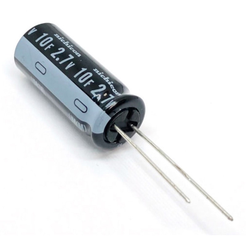 JUMT1106MHD-5P ニチコン 電気二重層コンデンサ 2.7V 10F 5個パック