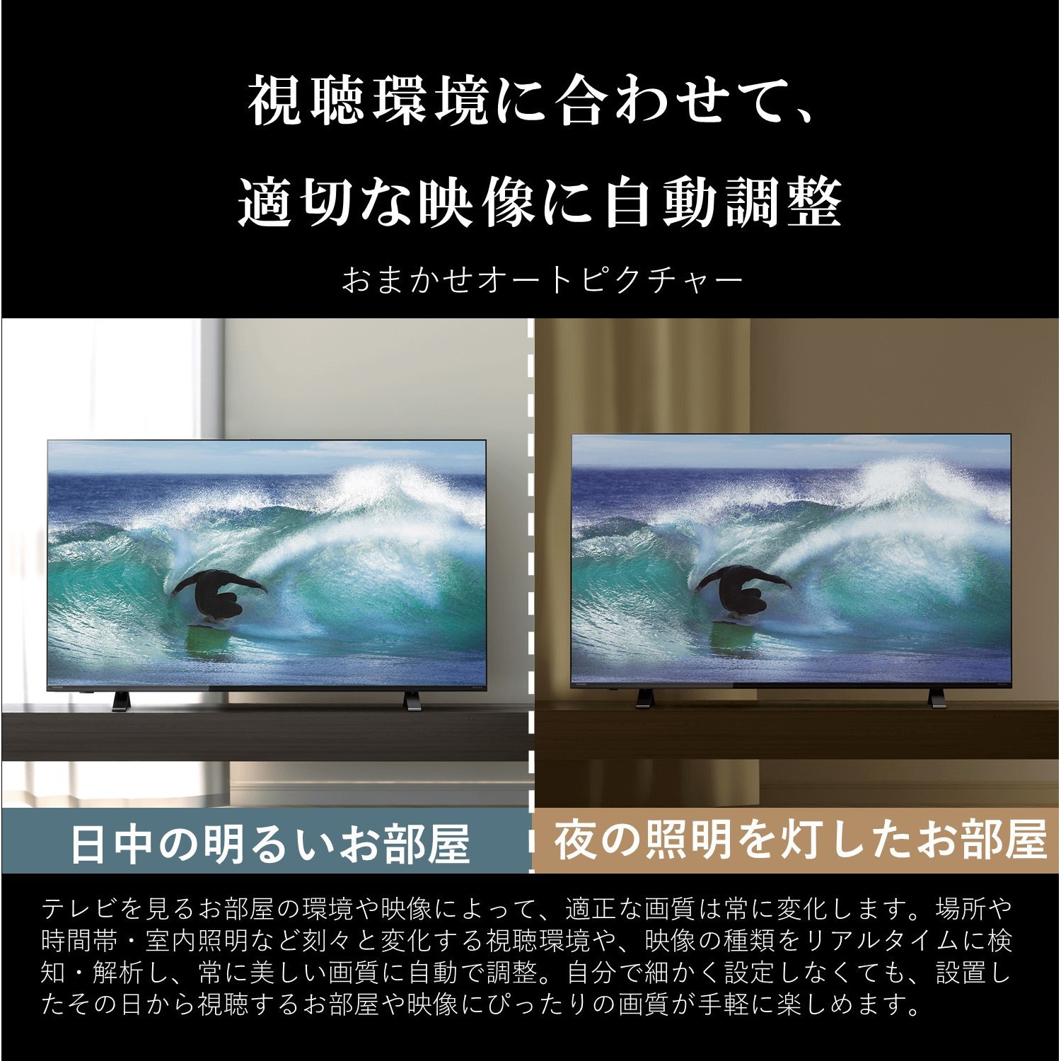 法人向けレグザ 4K液晶 C350M Professional series 画面サイズ65型